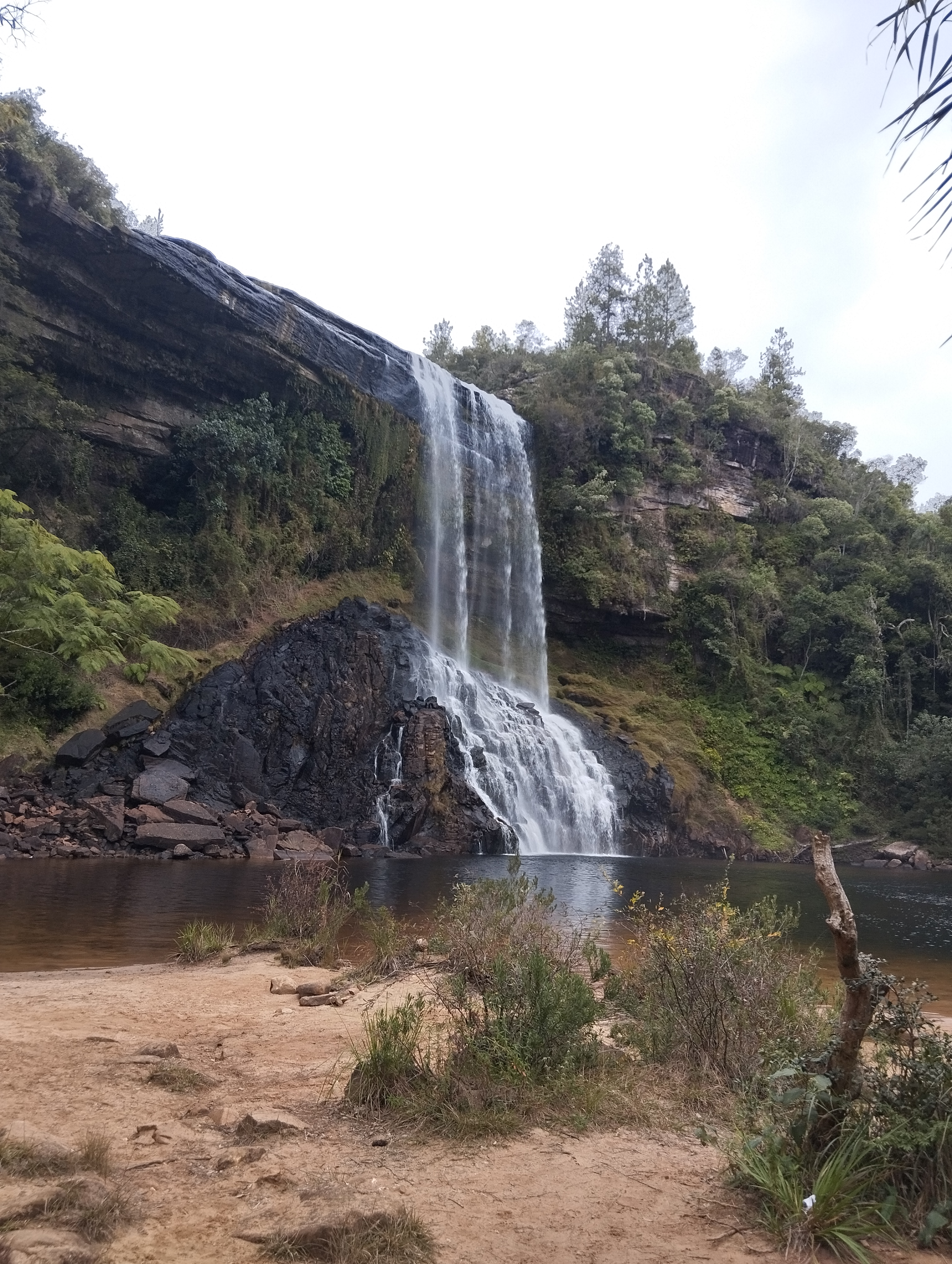 Vista panorâmica da Cachoeira do Sobradinho